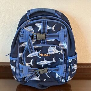 Pottery Barn Kids‎ Shark Backpack NOAH School Pre K Travel Supplies